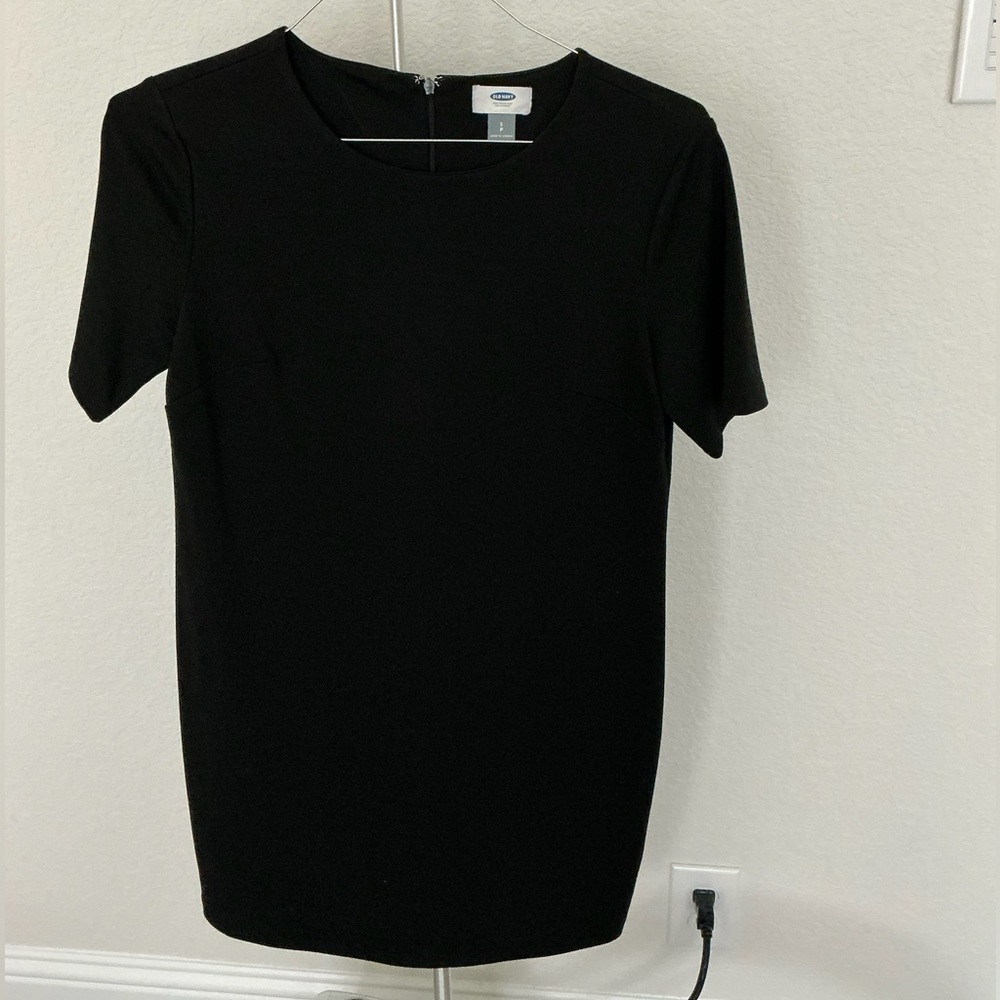 Old Navy Black Shirt Dress